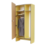 Шкаф для верхней одежды персонала во входную группу из коллекции мебели «НЕГА» (желтый) - «globural.ru» - Воткинск