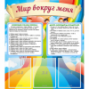 Стенд "Мир вокруг меня" - «globural.ru» - Воткинск
