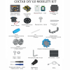 Robo kit DIYGO Мобильный робот с колесами всенаправленного движения - «globural.ru» - Воткинск