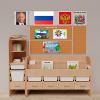 Уголок патриотического воспитания для дошкольников "Россия" Стандартный - «globural.ru» - Воткинск