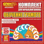 Комплект динамических раздаточных пособий - Обучение грамоте (веера). Гласные буквы, знаки, согласные буквы. - «globural.ru» - Воткинск