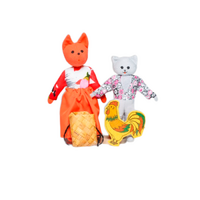 Набор шагающих кукол к сказке "Кот, Петух и Лиса" - «globural.ru» - Воткинск