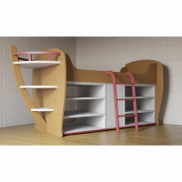 Детская кровать-чердак «Корабль» - «globural.ru» - Воткинск