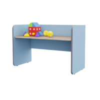 Стол для речевых игр из коллекции «НЕГА» (цвет голубой) - «globural.ru» - Воткинск