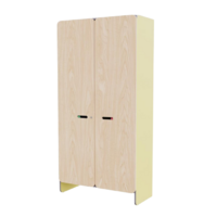 Шкаф под инвентарь из коллекции «НЕГА» (цвет желтый) - «globural.ru» - Воткинск