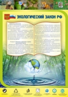 Стенд "Экологический закон РФ" - «globural.ru» - Воткинск