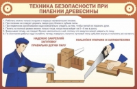 Стенд "ТБ при пилении древесины" - «globural.ru» - Воткинск