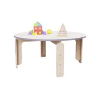 Круглый растущий стол из коллекции «НЕГА» р.гр. 2-3 (цвет бежевый) - «globural.ru» - Воткинск