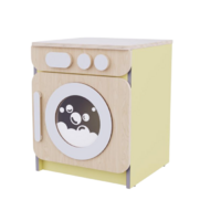 Стиральная машина из коллекции «НЕГА» (желтый) - «globural.ru» - Воткинск