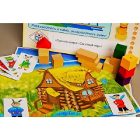 Игровой набор Фребеля "Теремок" (серия "Сказочный мир". Выпуск 1) - «globural.ru» - Воткинск