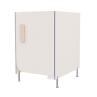 Гигиеническая кабинка из коллекции «НЕГА» (цвет бежевый) - «globural.ru» - Воткинск