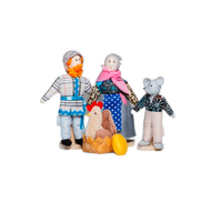 Набор шагающих кукол к сказке "Курочка Ряба" - «globural.ru» - Воткинск