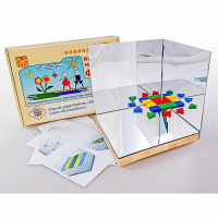Игровой набор Фребеля "Мозаика геометрическая 3D" - «globural.ru» - Воткинск
