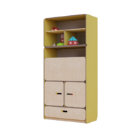 Стеллаж-трансформер с рабочим местом специалиста из коллекции «НЕГА» (желтый) - «globural.ru» - Воткинск