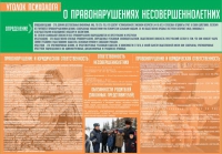Стенд "Уголок психолога" (вариант 4) - «globural.ru» - Воткинск