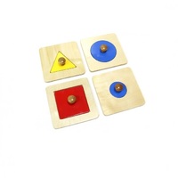 Геометрические пазлы: треугольник, квадрат и два круга - «globural.ru» - Воткинск