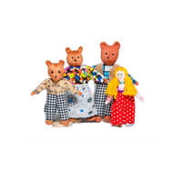 Набор шагающих кукол к сказке "Три медведя" - «globural.ru» - Воткинск