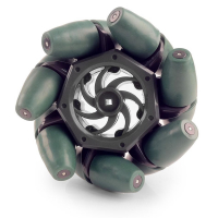 Технологичное колесо Mecanum 4" Mecanum Wheel 4" для конструктора VEX (4 штуки в упаковке) - «globural.ru» - Воткинск