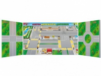 Доска магнитно-маркерная комбинированная, панорамная, трехэлементная "Азбука дорожного движения" - «globural.ru» - Воткинск