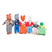 Набор шагающих кукол к сказке "Теремок" - «globural.ru» - Воткинск