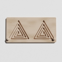 Такт-панель "Треугольный лабиринт №14" - «globural.ru» - Воткинск