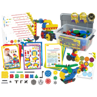 Конструктор STEM "Шестеренки" 300 деталей - «globural.ru» - Воткинск