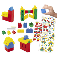 Конструктор Hi-Qube "Мосты и Сооружения" 100 деталей - «globural.ru» - Воткинск