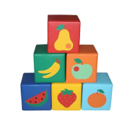 Комплект кубиков "Фрукты" (ВИК) - «globural.ru» - Воткинск