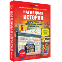 Наглядная история. История России с древнейших времен до конца XVI века. 6 класс - «globural.ru» - Воткинск