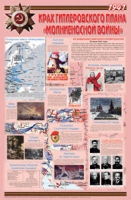 Плакат "Великая Отечественная война: Крах гитлеровского плана «молниеносной войны»" - «globural.ru» - Воткинск