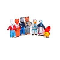 Набор шагающих кукол к сказке "Колобок" - «globural.ru» - Воткинск