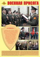 Плакат "Военная присяга" - «globural.ru» - Воткинск