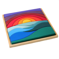 Набор для творческого конструирования "Пейзаж" 14 элементов - «globural.ru» - Воткинск