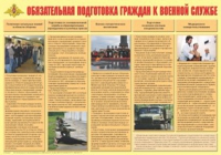 Плакат "Обязательная подготовка граждан к военной службе" - «globural.ru» - Воткинск