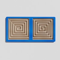 Такт-панель "Синий лабиринт № 3" - «globural.ru» - Воткинск