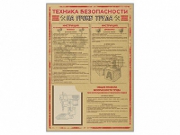 Стенд-уголок "Техника безопасности на уроках труда" - «globural.ru» - Воткинск
