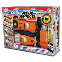 Магнитный конструктор Транспорт "Смешай и собери". Серия Гонка   Стартовый набор - «globural.ru» - Воткинск