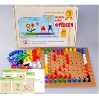 Игровой набор Фребеля "Мозаика со шнуровкой" (серия "Эксперимент") - «globural.ru» - Воткинск