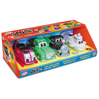 Магнитный конструктор Транспорт "Смешай и собери". Малыш №2. Стартовый набор  - «globural.ru» - Воткинск