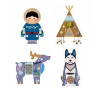 Набор бизибордов "Северная сказка" - «globural.ru» - Воткинск