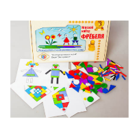 Игровой набор Фребеля "Конструктор плоскостной-4" (Серия "Эксперимент") - «globural.ru» - Воткинск