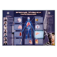 Электрифицированный стенд "Вредные привычки: наркомания" - «globural.ru» - Воткинск