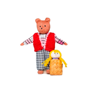 Набор шагающих кукол к сказке "Маша и медведь" - «globural.ru» - Воткинск