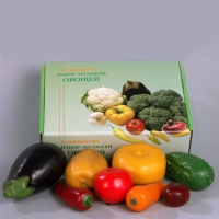 Набор муляжей овощей 8 штук - «globural.ru» - Воткинск