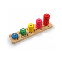 Пирамидки-счет Круги (5 в 1) - «globural.ru» - Воткинск