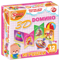Комплект развивающих игр 3-5 лет. 3D домино (3-5 лет) - «globural.ru» - Воткинск