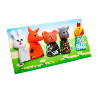 Набор пальчиковых кукол к сказке "Заюшкина избушка" - «globural.ru» - Воткинск