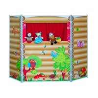 Учебный комплект "Домашний театр" с тематическими фигурками для представлений - «globural.ru» - Воткинск