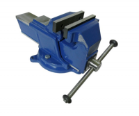 Тиски слесарные ручные с наковальней (160*160), поворотные - «globural.ru» - Воткинск