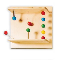 Тактильно-развивающая панель «Магнитные шарики» (вариант 2) - «globural.ru» - Воткинск